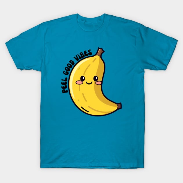 Peel Good Vibes Banana T-Shirt by My Small Chef